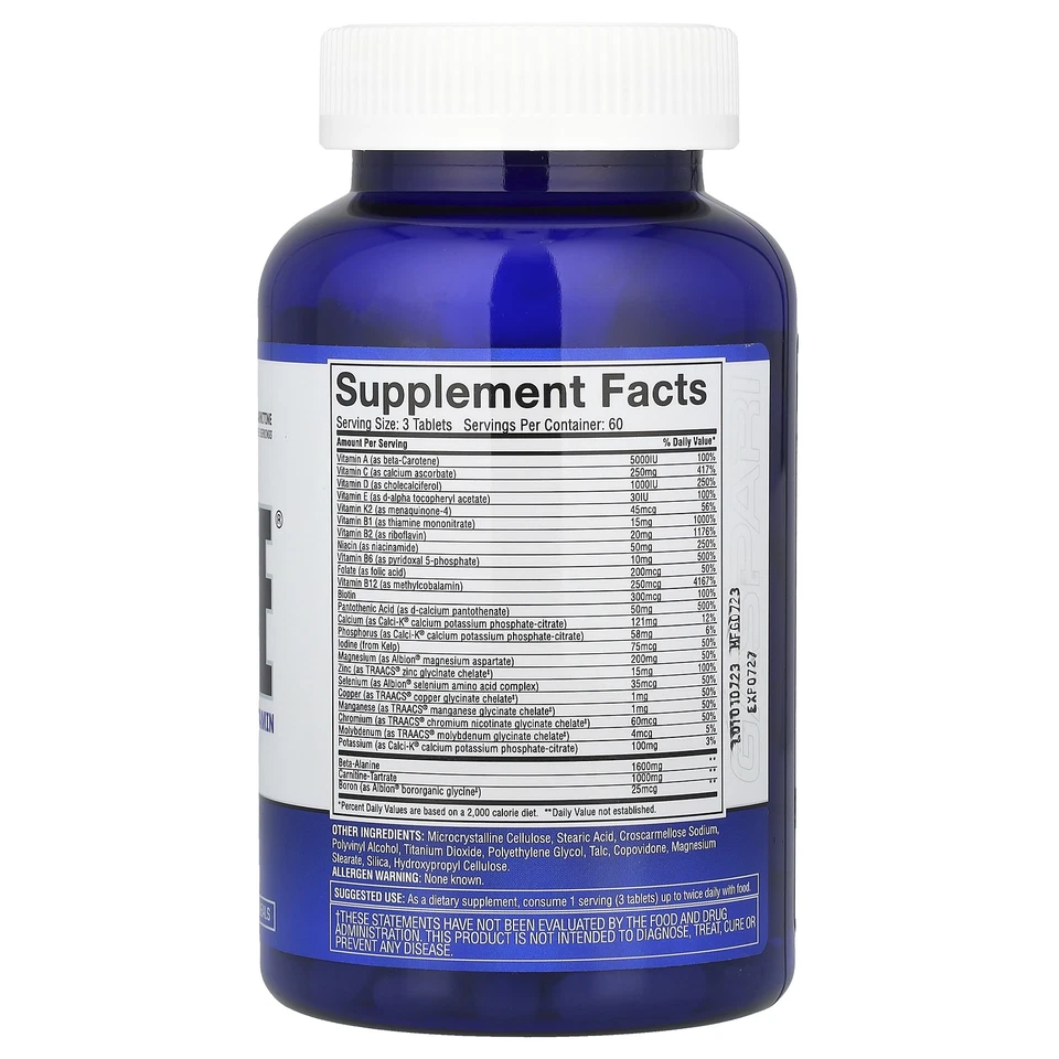 Мультивитамины ANAVITE®, The Ultimate Performance, 180 таблеток - Изображение 2 из 2