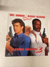 Lethal Weapon 3 Laserdisc, 1992 Laser Disc
