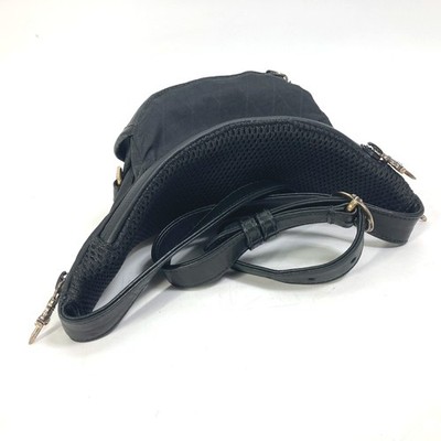 chrome hearts MINI SNAT PACK DENIM バッグ Chrome Hearts Blue Denim Embroidered Cross Patch Snat Bag – Savonches