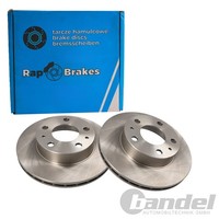 2X RAP Brakes Bremsscheiben 300Mm BelÜFtet Vorne Passend FüR CitroËN Jumper Fiat