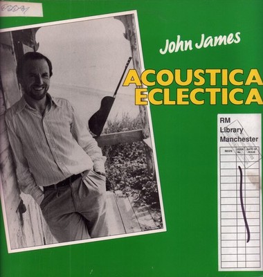 John James Acoustica Eclectica LP vinyl UK Stoptime 1984 has bbc library sticker
