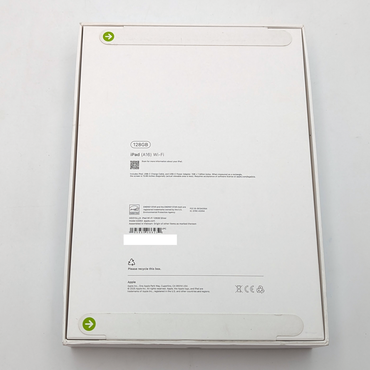 Apple iPad (A16) 11-inch A3354 128GB | Silver | WIFI ONLY | eBay