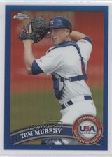 2011 Topps Chrome Blue Refractor 69/499 Tom Murphy #USABB16 0g4
