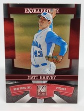 Matt Harvey (RC) 2010 Donruss Elite Extra Edition Rookie Card #46 MINT. rookie card picture