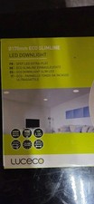 Luceco 170mm Round LED Panel Light x5 job lot