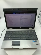 HP ELITEBOOK 8540P I5-560M 15.6" NO RAM NO HDD NO ADAPTER. VENDU EN L'ÉTAT
