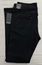 True Religion Ricky Single Needle Relaxed Straight Jean Mens Size 34 x 34