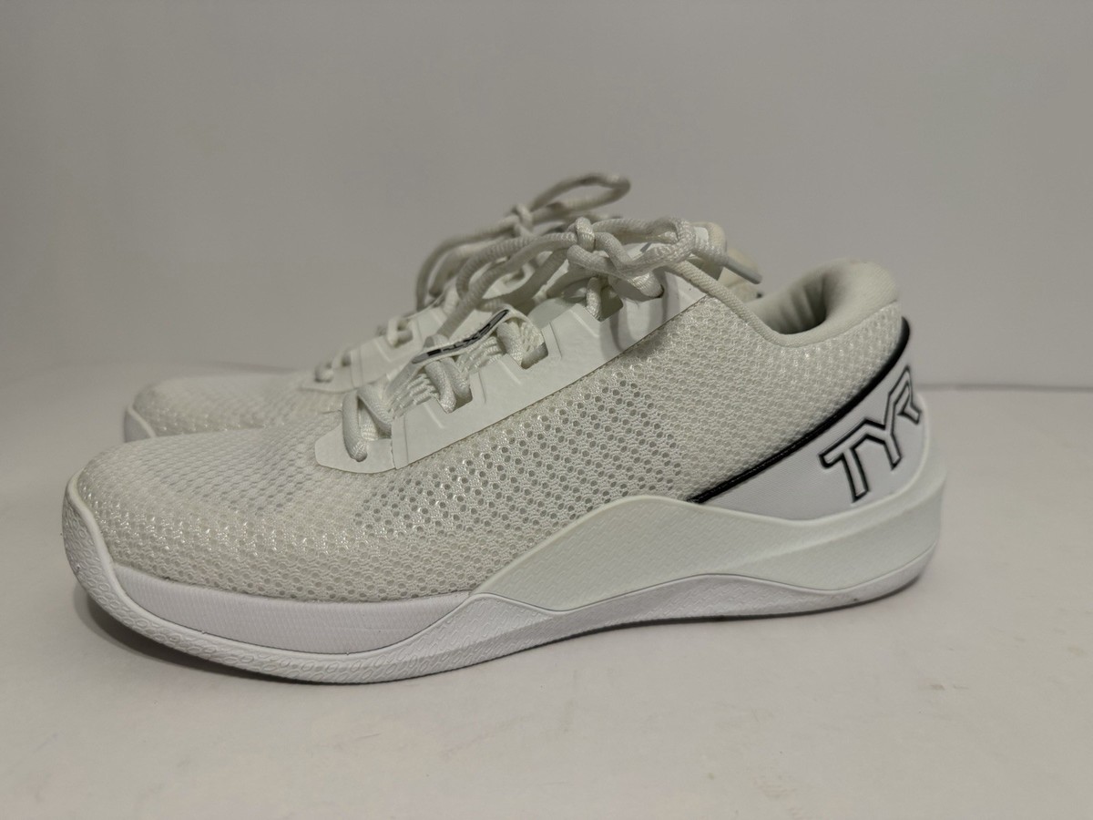 TYR CXT-2 Elite Carbon W 7.5 M 6 Gym Trainer Lifting Shoes White