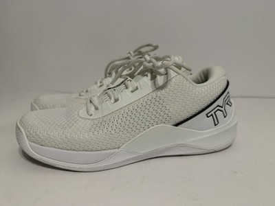 TYR CXT-2 Elite Carbon W 7.5 M 6 Gym Trainer Lifting Shoes White Gum Sole