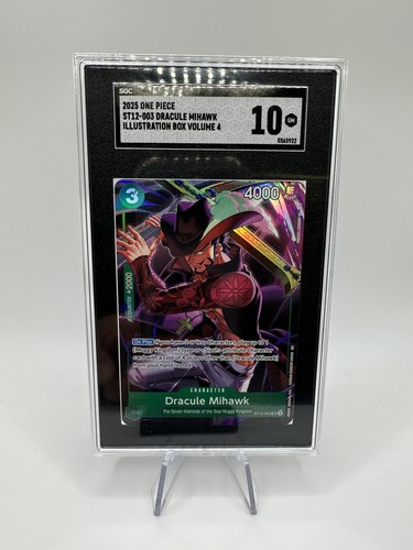 Dracule Mihawk graded SGC 10 for sale on eBay