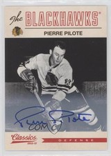 2012-13 Panini Classics Signatures Auto Pierre Pilote #137 Auto HOF f7p