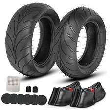 90/65-6.5 Front  110/50-6.5 Rear Tire Inner Tube Compatible with 38cc 47cc