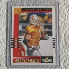 2003 Score Rookie #306 Jason Witten Tennessee Volunteers Dallas Cowboys Football