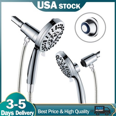 High-Pressure Magnetic Shower Head Handheld with Guidance Docking System 10-mode