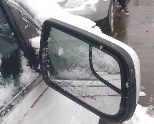 11 2012 13 14 Chevy Equinox Passenger Right RH Side View Mirror in GAZ White.