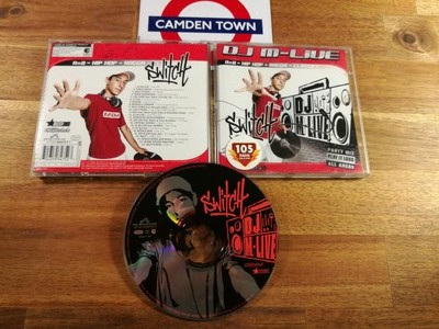 DJ M-Live Switch Play It Loud All Areas! Radio 105 Saltnpepa/Rza/Ice Cube Cd Vg