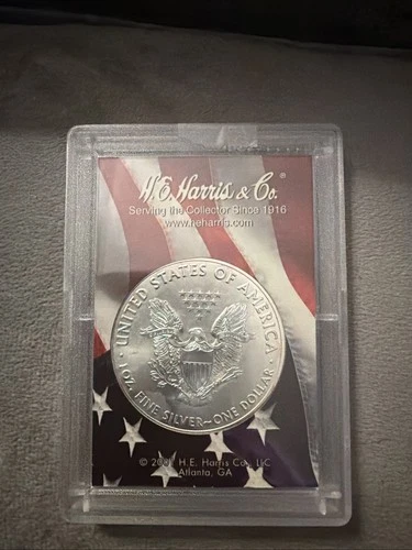 2017 WALKING LIBERTY AMERICAN EAGLE .999 FINE SILVER DOLLAR COIN 1oz. $1 W/ CASE