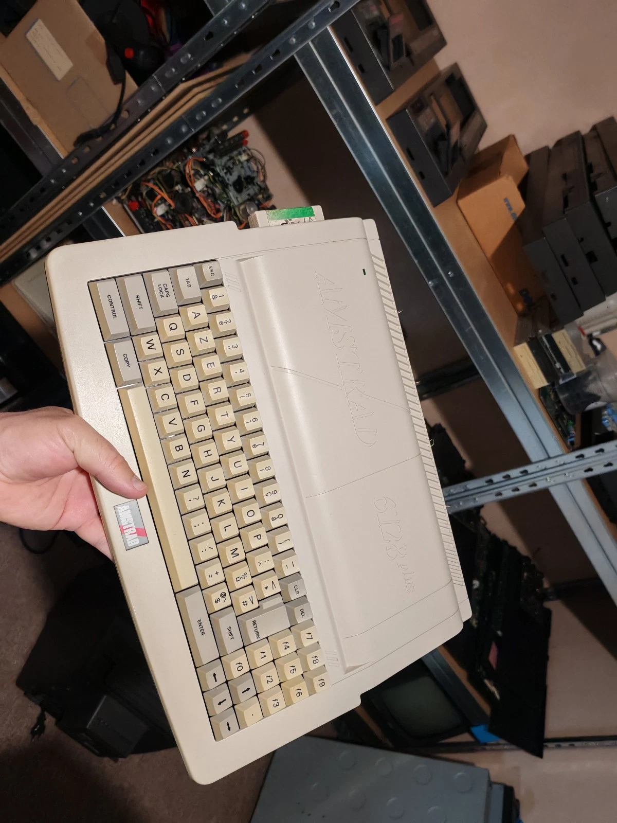 Additional photo for Fully Functional Amstrad CPC 6128 Plus AZERTY Keyboard - No Display or Disk Drive