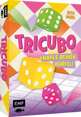 EDITION MICHAEL FISCHER Würfelspiel: Tricubo - Wähle deinen Würfel! | Für 1-5 Personen von 7-99 Jahren