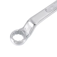16mm x 18mm Metric 12 Point Offset Double Box End Wrench Chrome Plated Tool