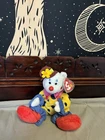 Vtg 2005 TY BEANIE BABY JUGGLES THE CLOWN BEAR Plush Stuffed Toy Polka Dot