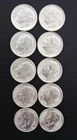 [Lot Of 10] 1953 S Roosevelt Silver Dime  90% Silver 10c
