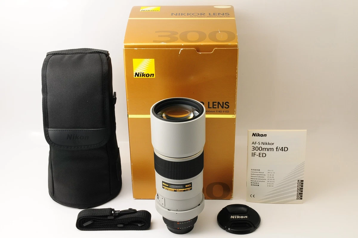 Nikon NIKKOR AF-S f/4 Camera Lenses 300mm Focal for sale | eBay