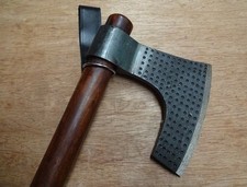 Medieval / Viking Black Leather Axe Ring / Sword Frog Costume, Re-enactment LARP