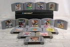 🎮 Lot of 17 Nintendo 64 (N64) Game Cartridges w/ Storage Cabinet 📦 🎮