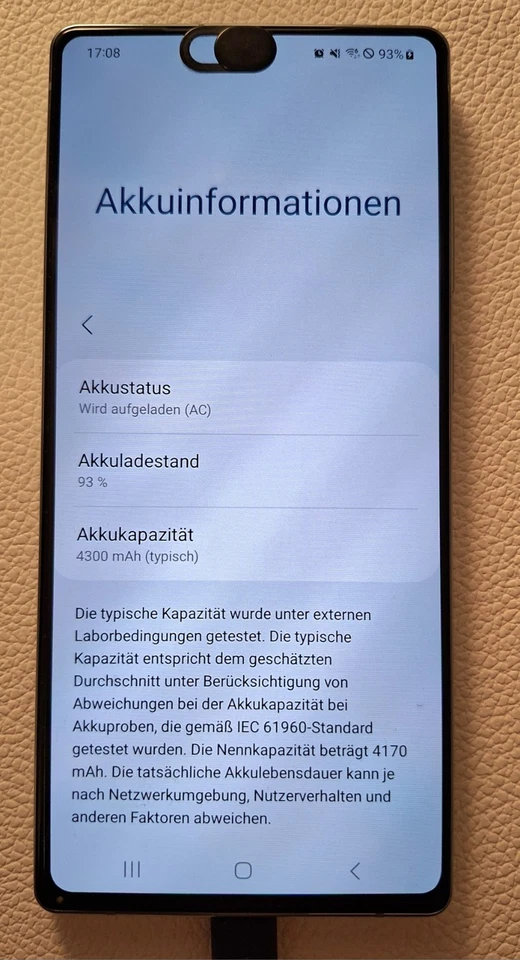 Samsung Galaxy Note20 5G SM-N981B/DS - 256GB - Mystic Green  - Bild 2 von 4