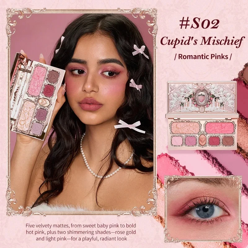 Makeup Eyeshadow Palette - S02 Cupid's Mischief