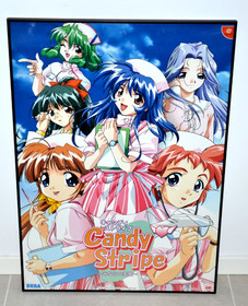 Candy Stripe - Promotional  B2 Poster -Dreamcast Sega 2001 Japan
