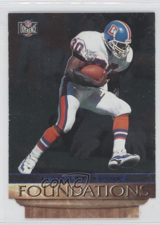 1997 Score Board NFL Experience Foundations Terrell Davis #F4 HOF 0j6