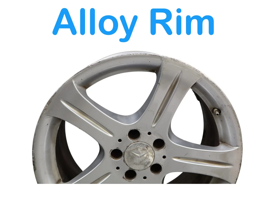 07-11 Mercedes W219 CLS550 CLS63 AMG 18" Front Alloy Wheel Rim 18x8.5J ET28 Oem - Image 3 of 4