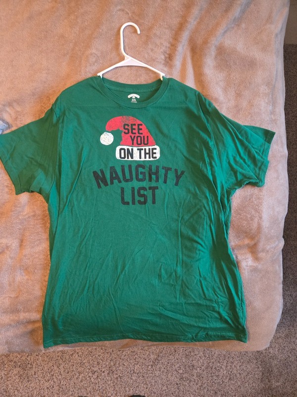 Christmas-Naughty List Shirt