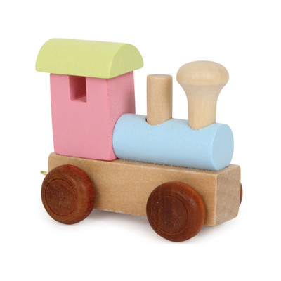 small wooden train