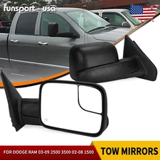 Passenger Side Mirror Power Heated for 02-08 Dodge Ram 1500 03-09 Ram 2500 3500