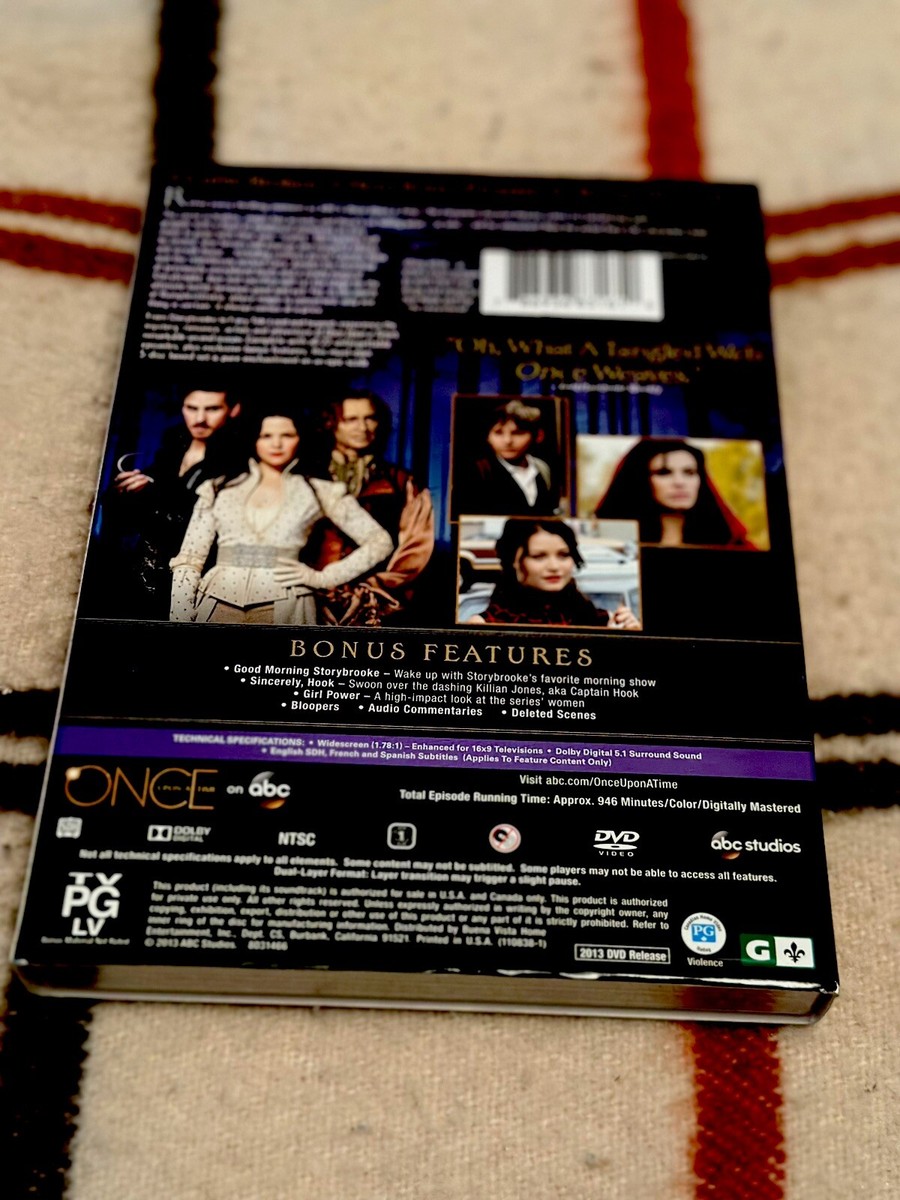 Once Upon a Time: the Complete Second Season (DVD, 2013
