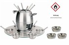 Fondue Set 6 Fonduegabeln +6 Fonduelöffel + 6 Schälchen