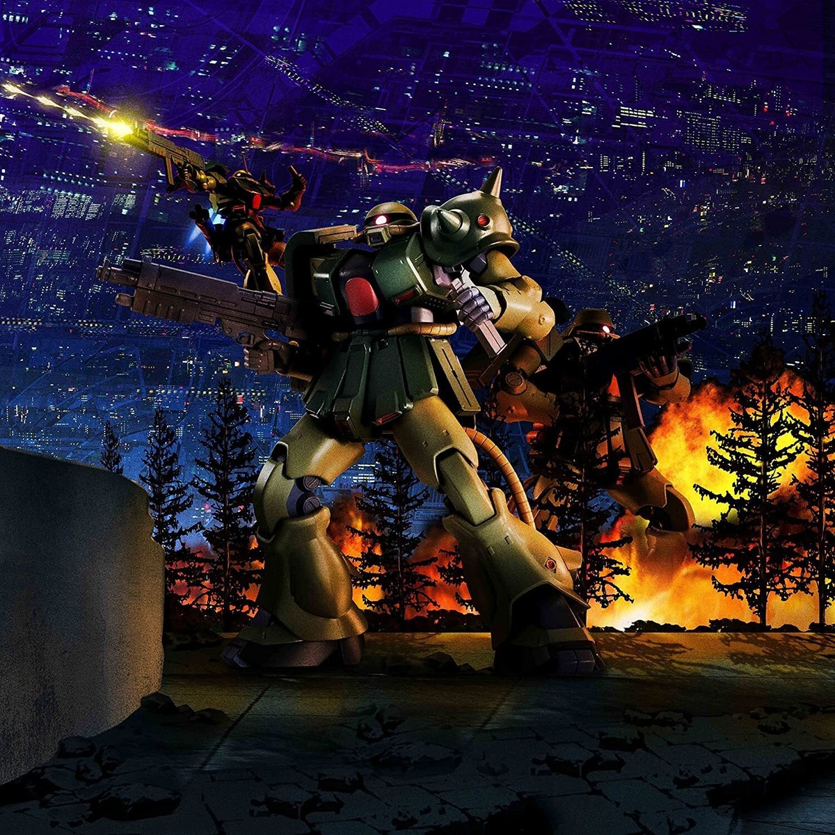ROBOT魂 MS-06FZ ZAKU II FZ ver. A.N.I.M.E Mobile Suit Gundam 0080: War in the Pocket Robot Spirits MS