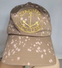 Top Level Yatch Club  Baseball Cap Washed Out Tied dye Adjustable Hat