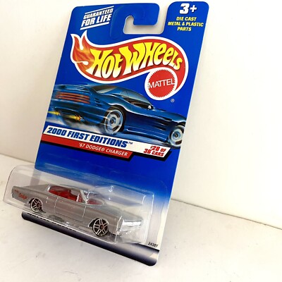 Hot Wheels 2000 First Edition 1967 Dodge Charger #28/36 - Mint In Package
