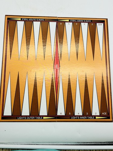 Backgammon Board Game by Whitman Vintage 1973 Excellent Condition 4832 USA - Picture 3 of 9