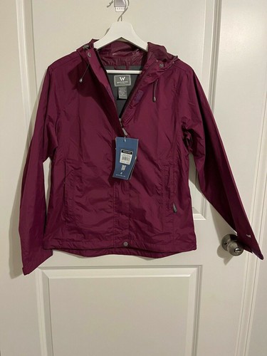 White Sierra Womens Trabagon Rain Shell 
