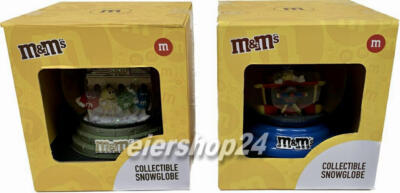 1 M&M's Schneekugel Ihrer Wahl, Berlin Edition, Flugzeug, neu & unbenutzt!!!