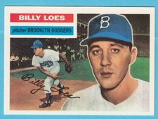 1956 Topps Baseball Reprint # 270 Billy Loes -- Brooklyn Dodgers -- Box 733
