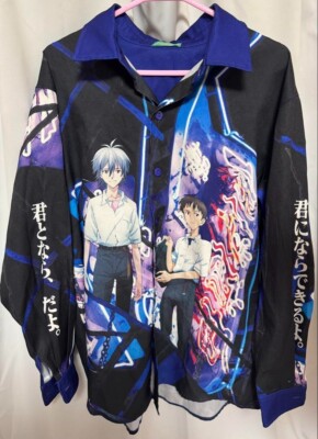 EVANGELION x ACDC RAG Kaworu & Shinji shirt Harajuku Tokyo Japan 