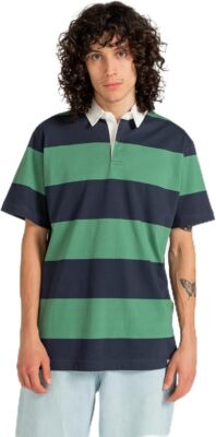 Element Reed Herren Polo T-Shirt blau grün NEU