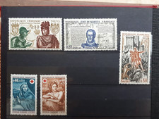 timbres France : 1969 YT n° 1616 à 1620   NEUF **