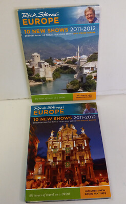 DVD Rick Steves' Europe 10 New Shows (2011-2012) used tested | eBay